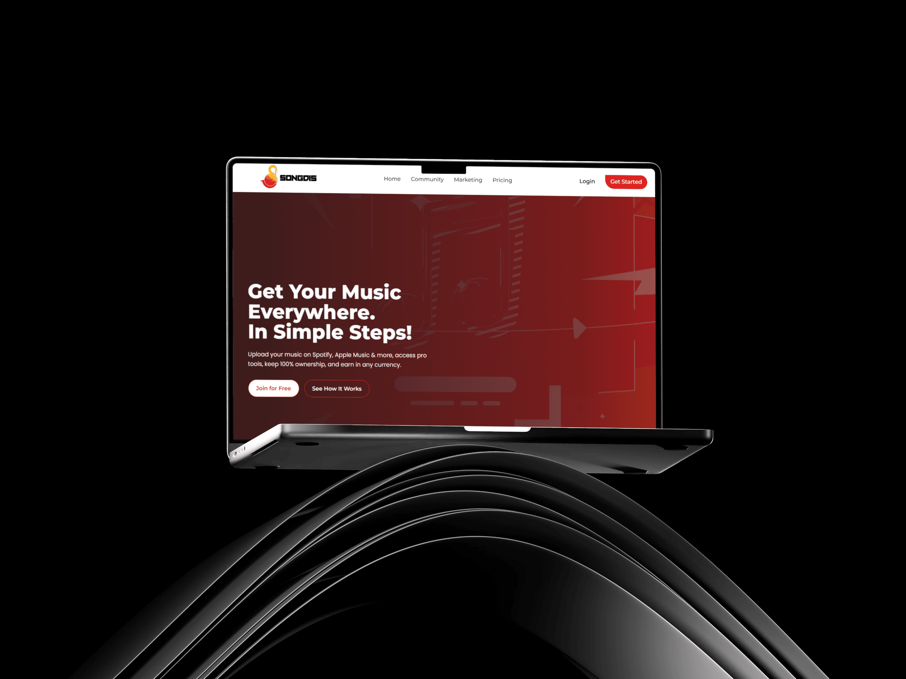 SongDis — Global Music Distribution Platform